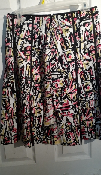 Jessica printed woman midi skirt - Picture 3 of 3